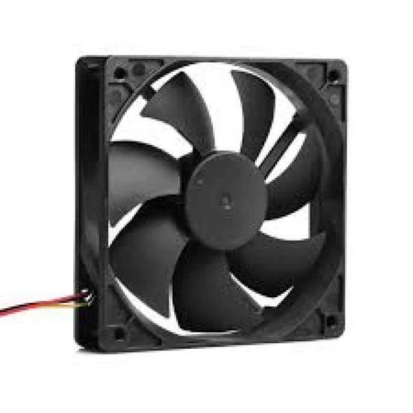 HİPER Hf-12 Sessız 12cm Kasa Fanı Sıyah