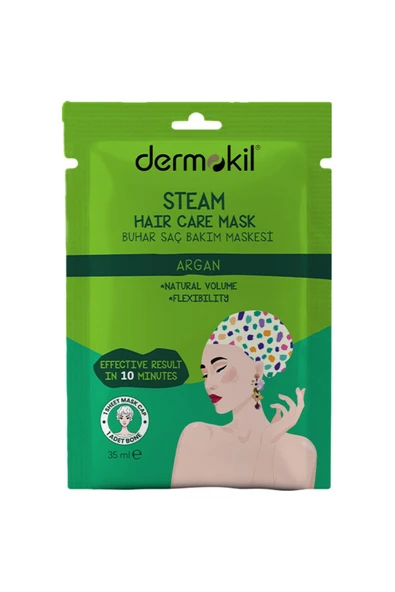 Dermokil Argan Buhar Saç Bakım Maskesi 35 ml - 4