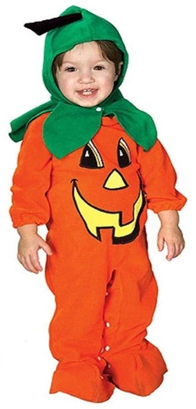 Balkabağı Kostümü Bebek - Resim 2