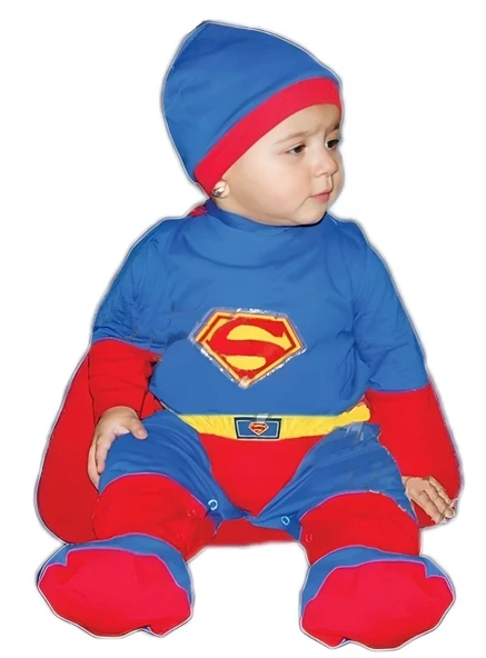 Bebek Superman Kostümü - Resim 3