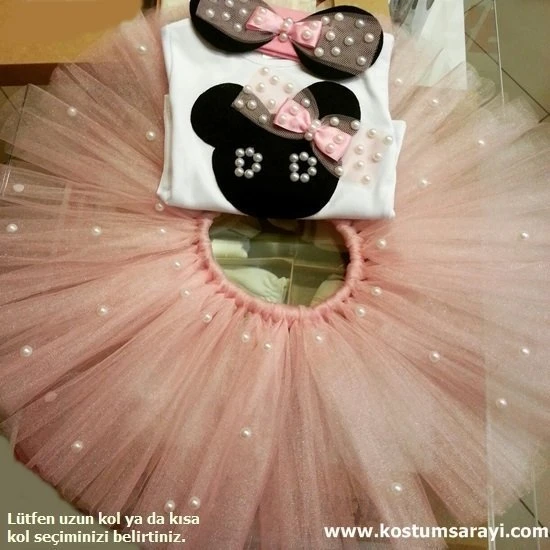 Minnie Mouse İncili Tütü - Resim 2
