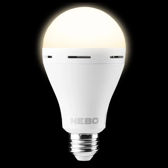 2 Adet Elektrik Kesilince de Çalışan 9 Watt Led Ampul, Kendini Şarj Eden E27 Duy Kaliteli Led Ampul - 4