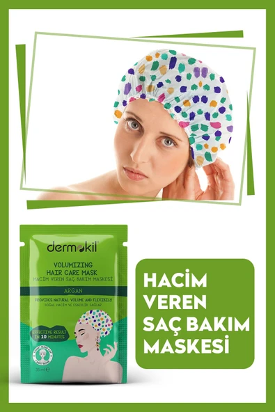Dermokil Argan Buhar Saç Bakım Maskesi 35 ml - 2