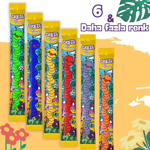 Creta Play Dough 33cm Oyun Hamuru - 6 Adet / 30000010