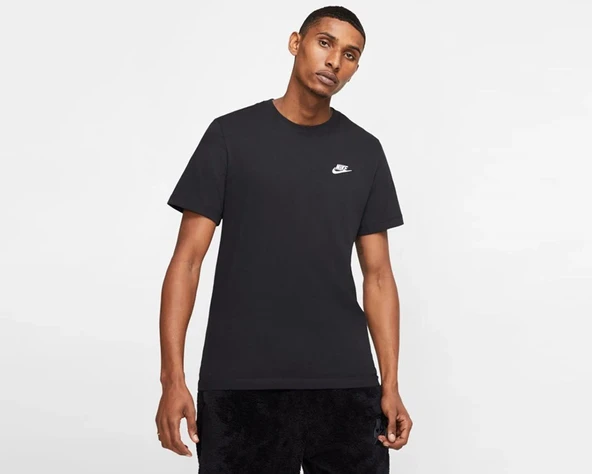 Nike Men Fit Tişört Sportswear Club T-Shirt - 3
