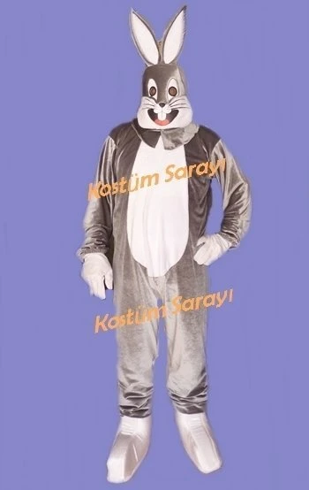 Bugs Bunny Tavşan Kostümü Yetişkin - 4