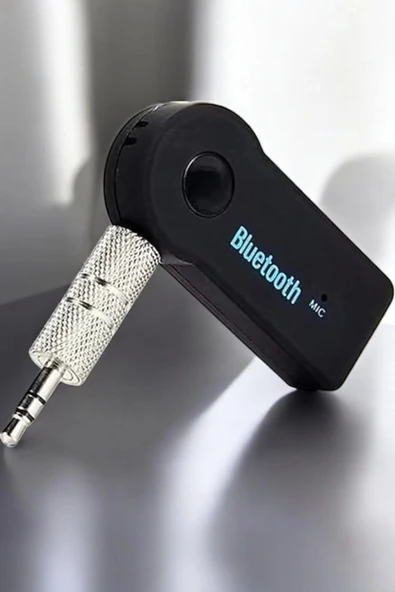 Tüm Araçlara Uyumlu Aux Car Bluetooth Kablosuz Araç Bağlantı Kiti - 4