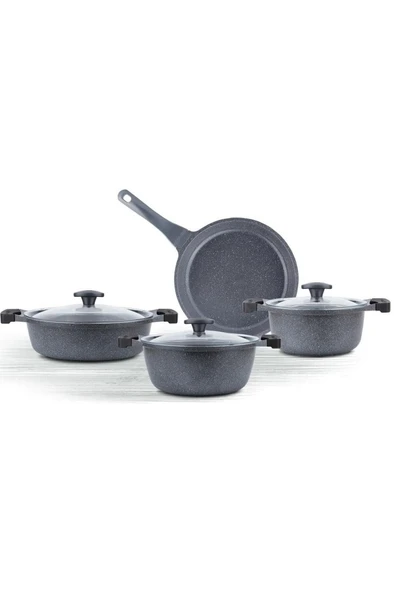 ThermoAD Alüminyum Granit Döküm Graneu Model 7 Parça Set