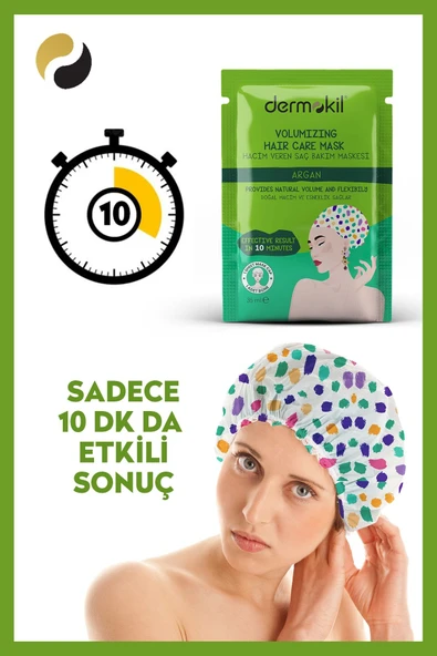 Dermokil Argan Buhar Saç Bakım Maskesi 35 ml - 3