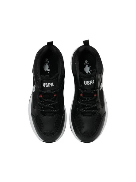 U.S.POLO ASSN.MAYBE 5FX SİYAH COMFORT CASUAL ANATOMİK SPOR AYAKKABI - 6