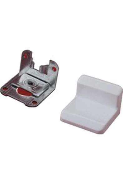 Dolap Askı Elemanı Extra Saç Kalınlığı 1,20 Mm Beyaz 10 Adet