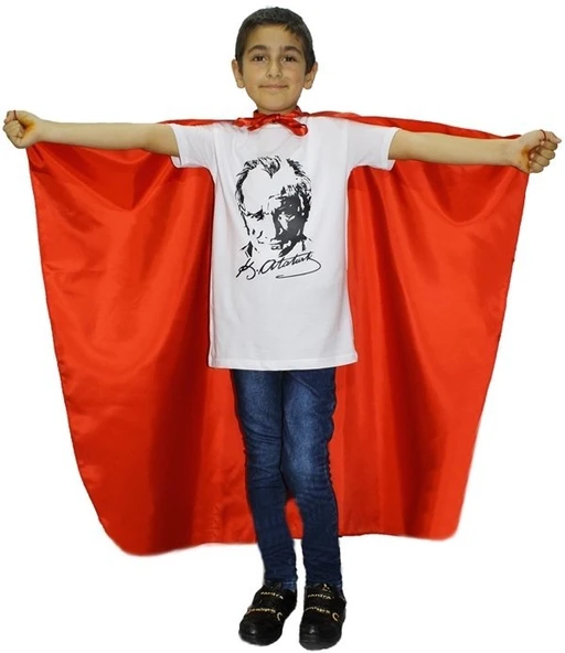 Bayrak Pelerin | Ay Yıldızlı Bayrak Pelerin - 5