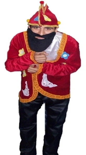 Hacivat Kostümü Yetişkin - Resim 2