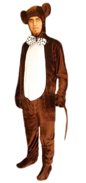 Maymun Kostümü Yetişkin Model-2 - Resim 3