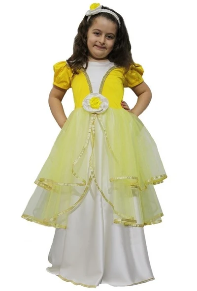 Sarı Prenses Kostümü - Resim 2