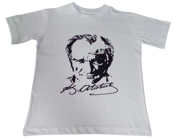 Atatürk Baskılı Tişört Yetişkin - 3