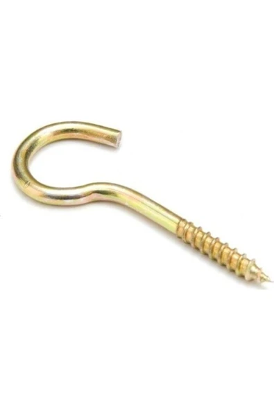 Ebru Açık Piton 22x130 - Çengelli Vida - 100 Adet ürün görseli