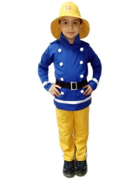 İtfaiyeci Sam Kostümü - Resim 3