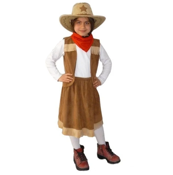 Kız Kovboy Kostümü - 3