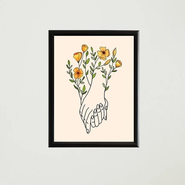 Çerçeveli Poster Tablo T1340 - 6