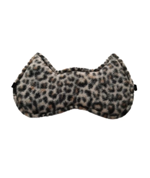 Leopar Desenli Uyku Maskesi | Leopar Desenli Uyku Bandı