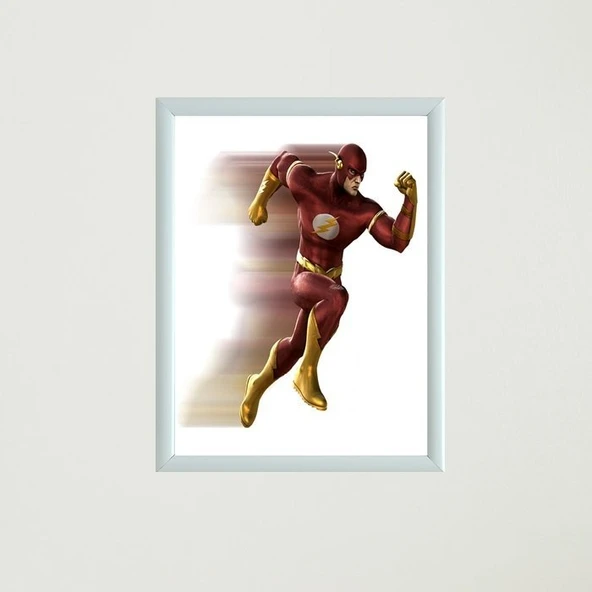 Flash Çerçeveli Poster Tablo Model-1 - 2