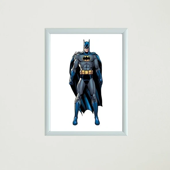 Batman Çerçeveli Poster Tablo Model-3 - 2
