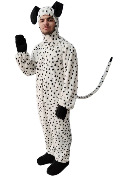 Dalmaçyalı Köpek Kostümü Yetişkin Model-2 - 3