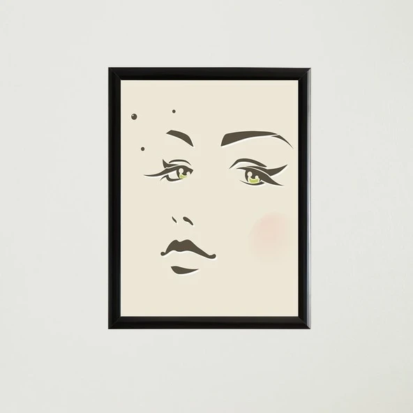 Çerçeveli Poster Tablo T1324 - 2