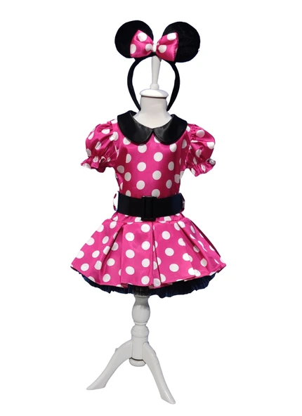 Minnie Mouse Elbise Pembe - 2