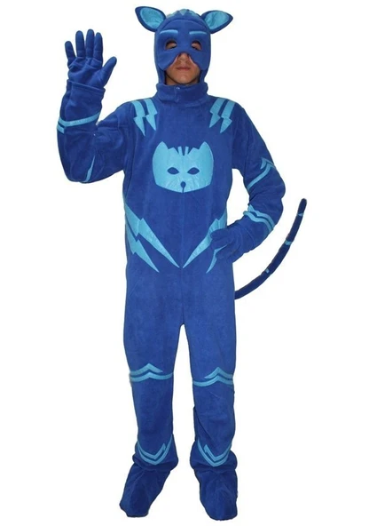 Pijamaskeliler Kedi Çocuk Kostümü Yetişkin - 3