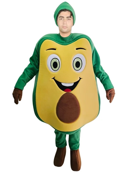 Avokado Kostümü Yetişkin - Resim 3