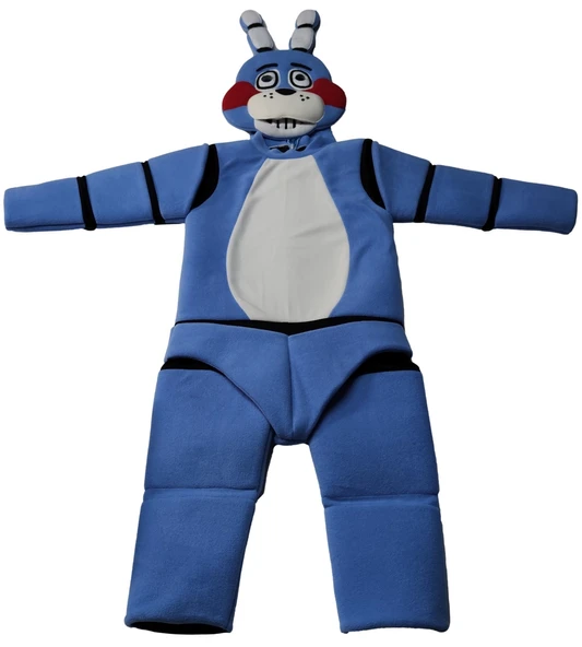 Five Nights At Freddy's Mavi Tavşan Kostümü - 4