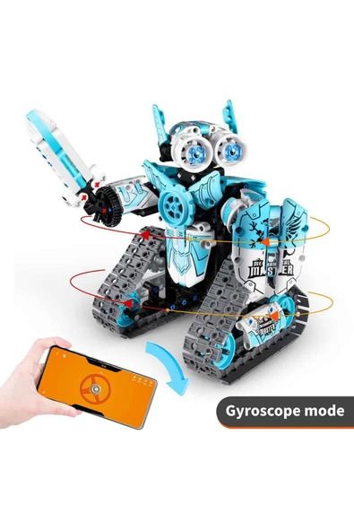 398 Parçayla 3 Farklı Kendi Uzaktan Kumandalı Robotunu İnşa Et - 8