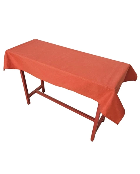 Sıra Örtüsü Pamuklu Kiremit Rengi (40 X 110 cm Ölçülerindeki Sıralar İçin) - 4