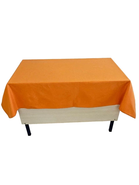 Öğretmen Masa Örtüsü Turuncu (Pamuklu) - 3