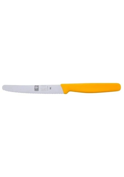 Biftek Bıçağı 12cm Dişli Sarı