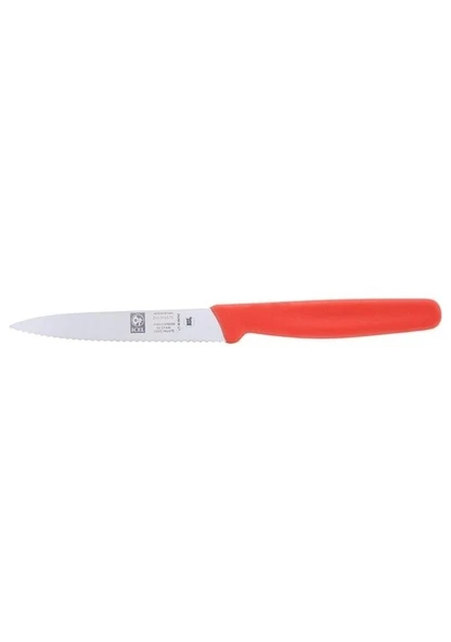 Soyma Bıçağı 10cm Dişli Kırmızı