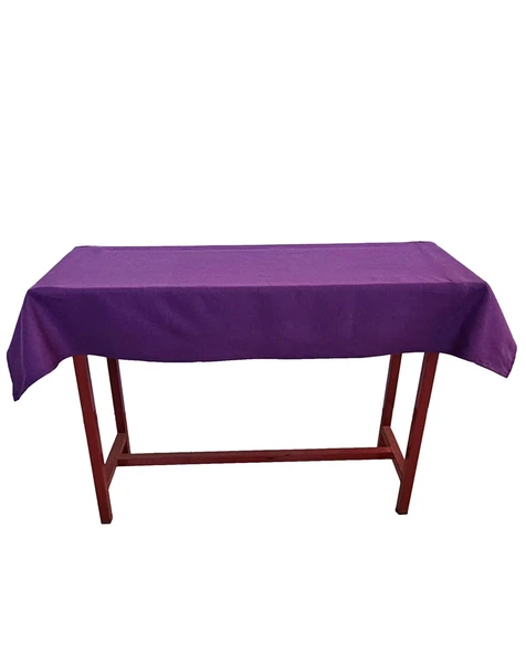 Sıra Örtüsü Pamuklu Lila (40 X 120 cm Ölçülerindeki Sıralar İçin) - 2