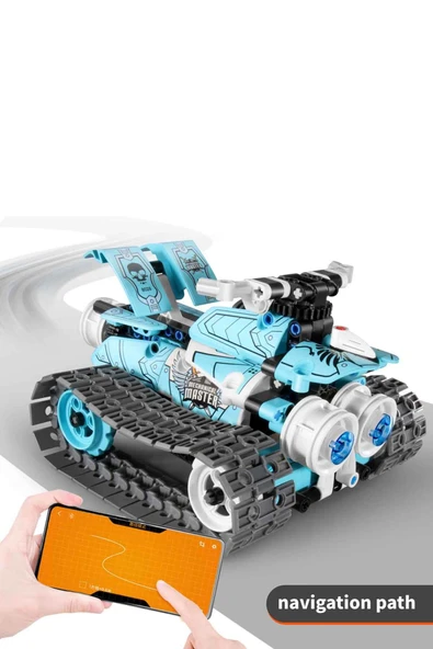 398 Parçayla 3 Farklı Kendi Uzaktan Kumandalı Robotunu İnşa Et - 7
