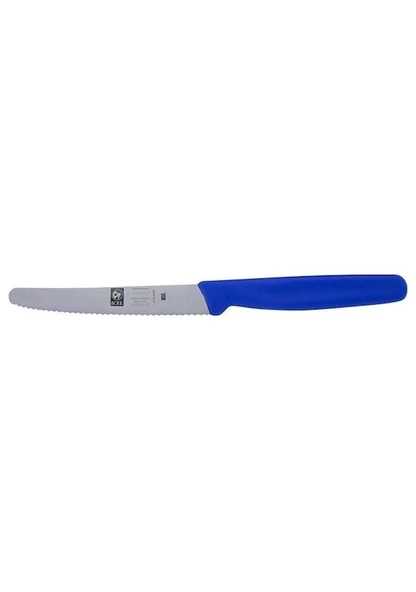 Biftek Bıçağı 11cm Dişli Mavi
