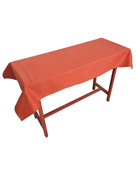 Sıra Örtüsü Pamuklu Kiremit Rengi (40 X 120 cm Ölçülerindeki Sıralar İçin) - 2