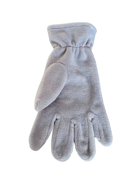 Çocuk Gri Polar Eldiven - Resim 3