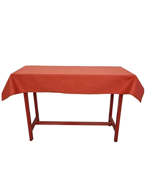 Sıra Örtüsü Pamuklu Kiremit Rengi (40 X 120 cm Ölçülerindeki Sıralar İçin) - 3