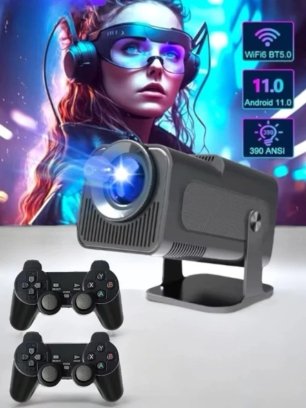 2000+ Oyun ve Popüler Uygulama Destekli Çok Fonksiyonlu Projeksiyon - Resim 5