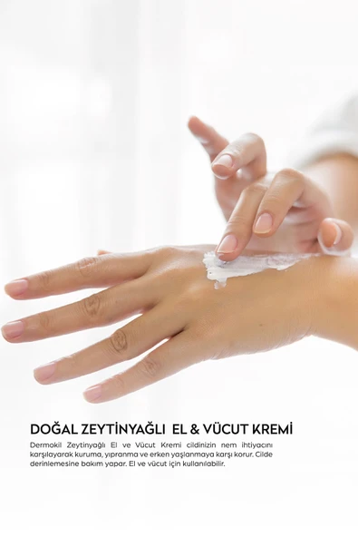 Dermokil El Ve Yüz Kremi Zeytinyağı Kil Özlü 300ml - 2