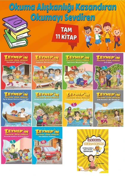 2.Sınıf Okuma Alışkanlığı Kazandıran Okumayı Sevdiren Tam (11 Kitap) 3 ürün görseli 1