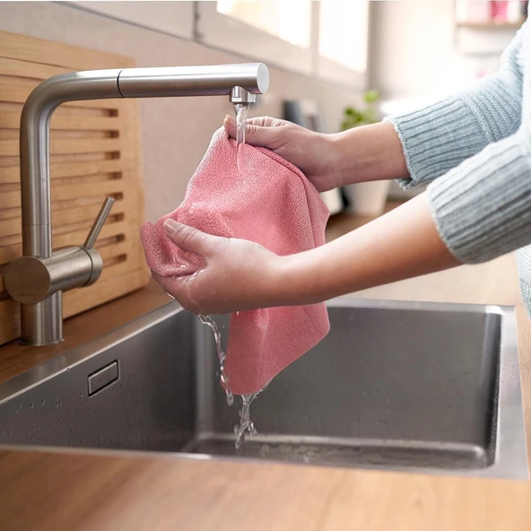 Vileda Actifibre Soft Universal New Soft Touch (Paket içi 2 Li) (6 Lı Set) - Resim 3