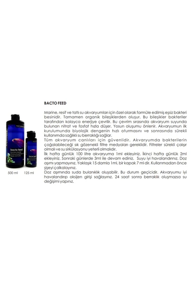 CrystalPro Bacto Feed Bakteri Besini 125 ml - 2
