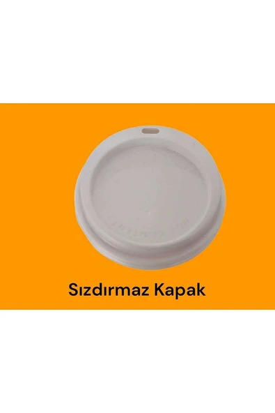 KARTON-SIZDIRMAZ KAPAKLI  Sıcak İçecek Bardağı ÇİFT DUVARLI (DW) EL DUDAK YAKMAZ (8-12 OZ SEÇENEKLİ) 30'lu - 9